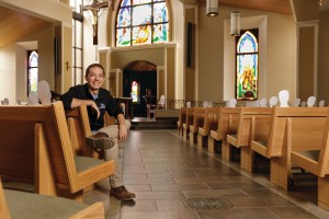 Ed Nuñez, Graduate Assistant at the Schlegel Center for Service and Justice andResidence Hall Chaplain at Creighton University. Ed is also a Creighton University graduate from the class of '18.